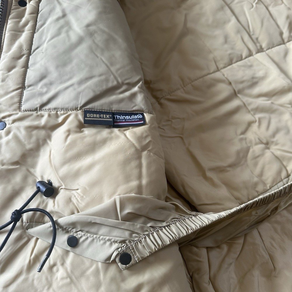 Vtg LL Bean Maine Wardens Parka Jacket Green Goretex Thinsulate USA Made L‎ Tall - Picture 6 of 11
